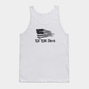 We Will Shred Flag Tank Top